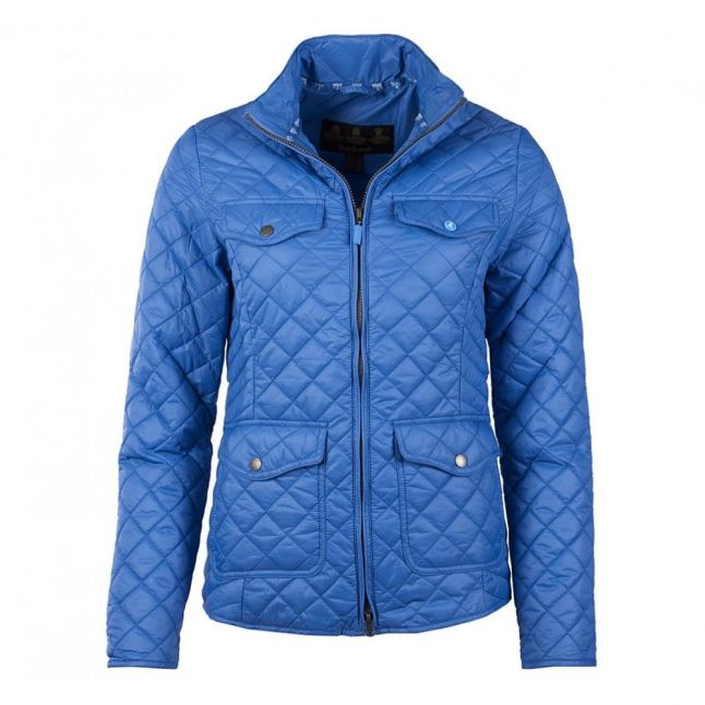 Womens Shore Blue Formby Quilted Jacket