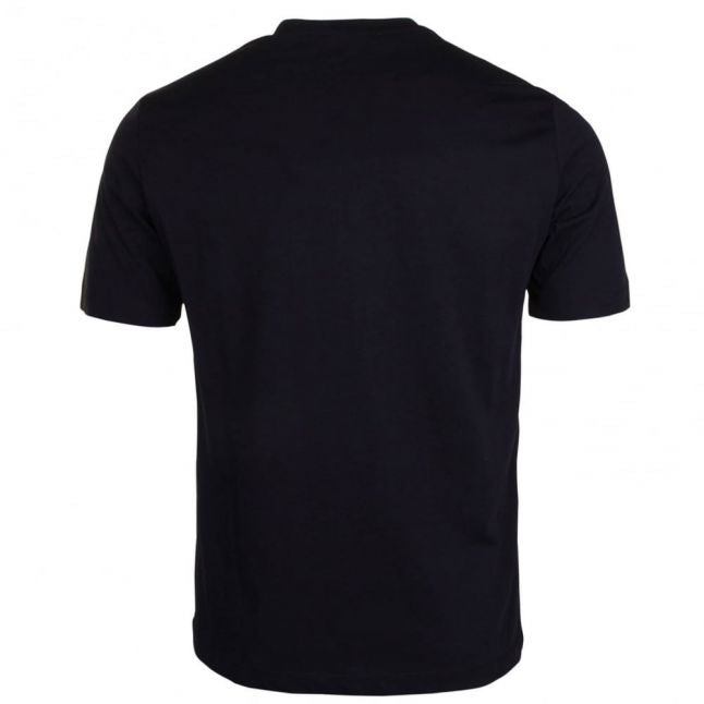 Mens Black Love Script Reg S/s T Shirt