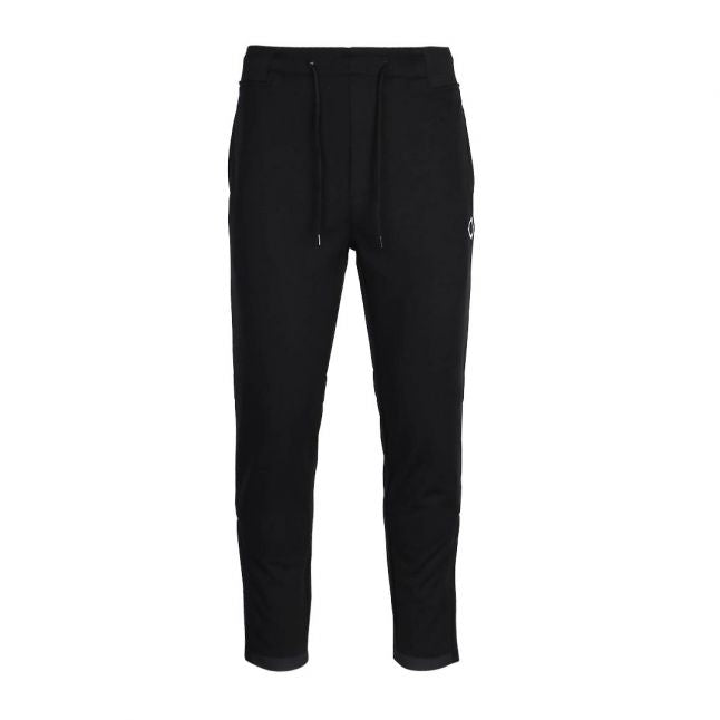 Mens Jet Black Tech Fleece Sweat Pants