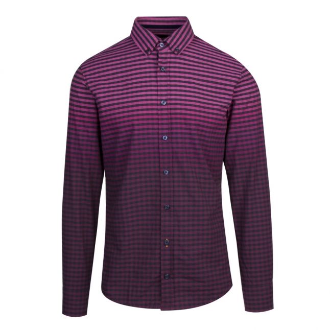 Casual Mens Purple Mabsoot L/s Shirt