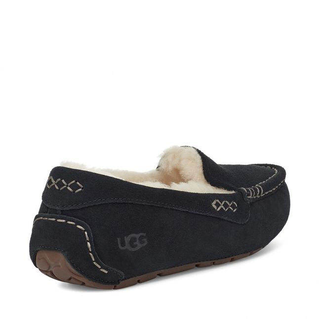 Womens Black UGG® Slippers Ansley