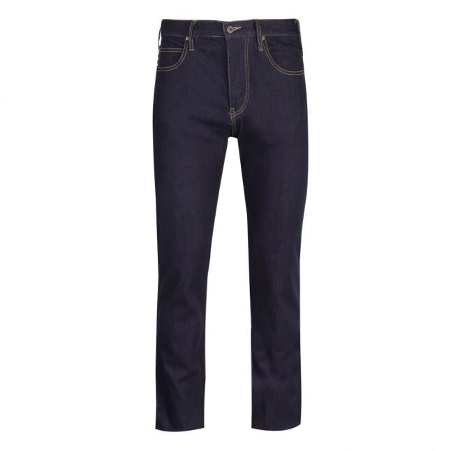 Mens Blue Rinse J21 Regular Fit Jeans