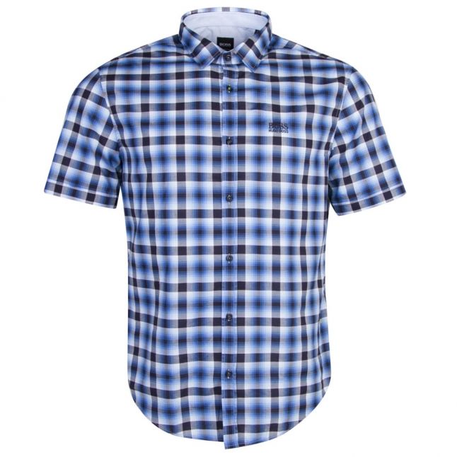 Athleisure Mens Medium Blue Barn_R S/s Shirt