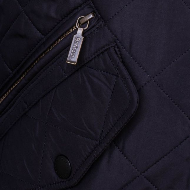 Lifestyle Mens Navy Powell Quilted Jacket