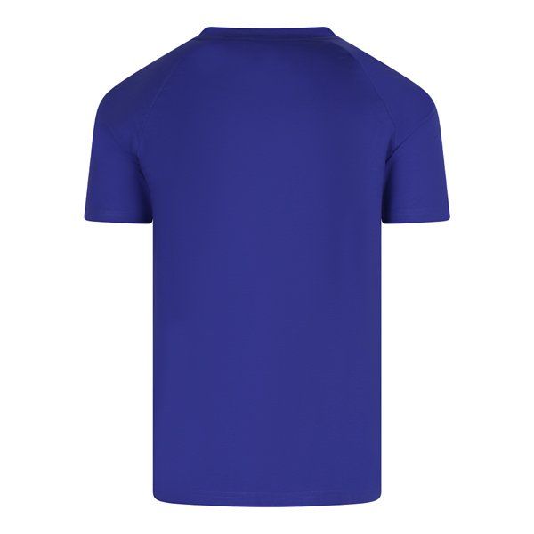 Mens Bright Blue UV Slim Fit S/s T Shirt