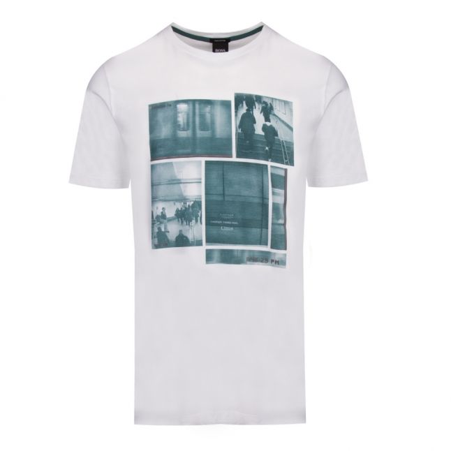 Casual Mens White Thrill 2 S/s T Shirt