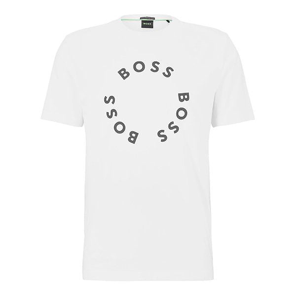 Mens White Tee 4 S/s T Shirt