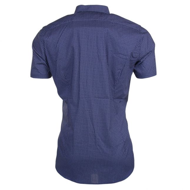 Lifestyle Mens Navy Theo S/s Shirt