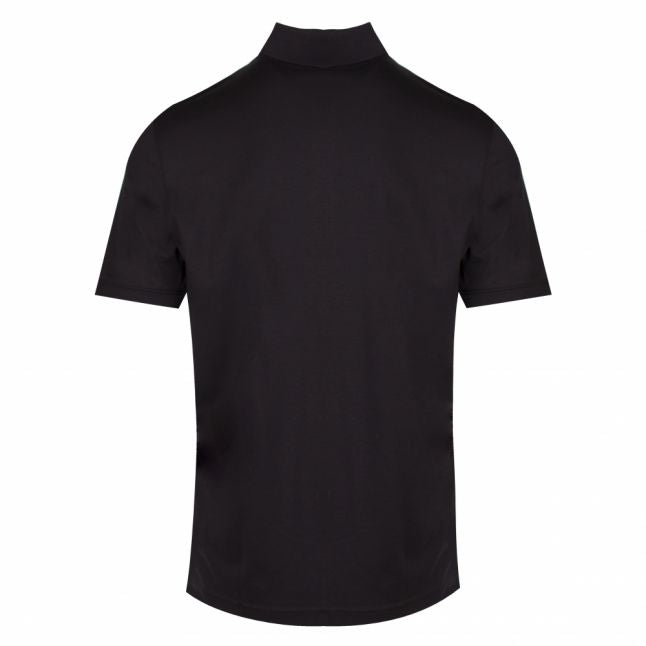 Mens Black Soft Logo Slim Fit S/s Polo Shirt