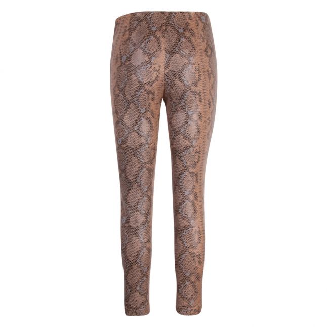 Womens Tigers Eye Visnaky Snake Foil Leggings