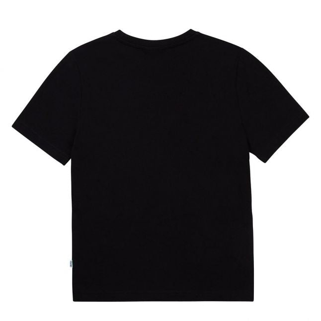 Boys Black Gold Pixel S/s T Shirt