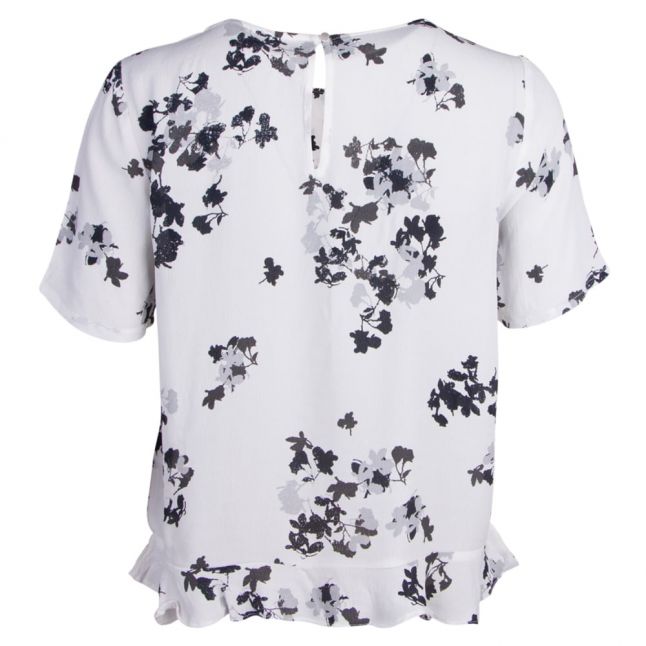 Womens Cloud Dancer Vironja Floral Top