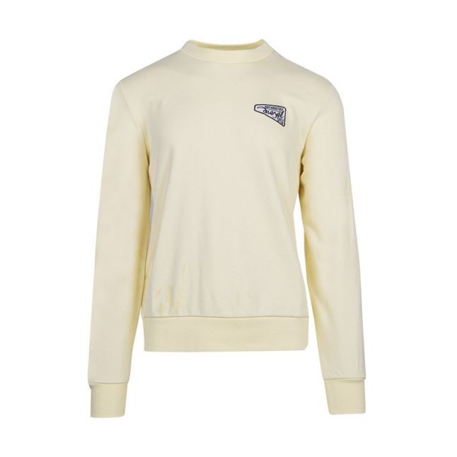 Mens Diesel Pastel Yellow S-Ginn-K31 Sweatshirt