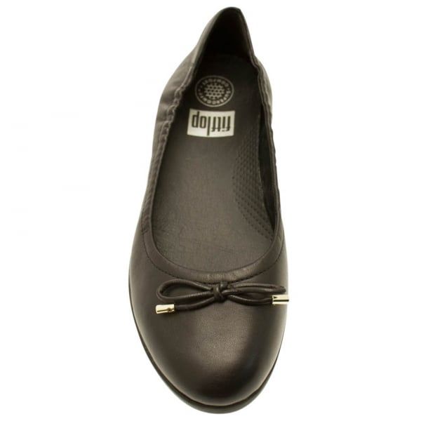 Womens Black Superbendy™ Ballerina Shoes