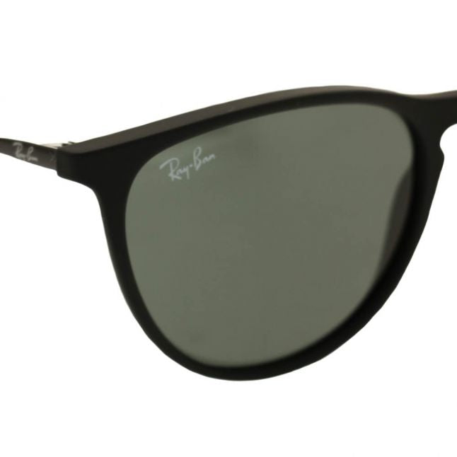 Junior Black & Blue Mirror RJ9060S Erika Rubber Sunglasses