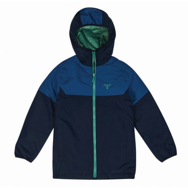 Boys Navy Troutbeck Hooded Coat