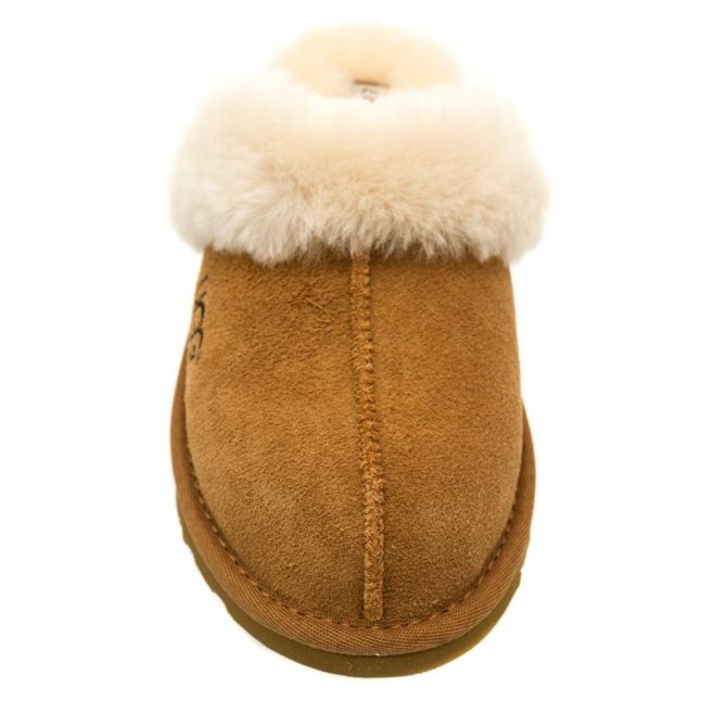 Kids Chestnut Cozy Slippers (9-3)