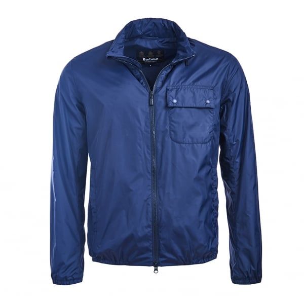 Mens Navy Scarp Casual Jacket