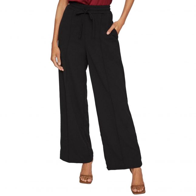 Womens	Black Beauty Viclua HW Wide Trousers