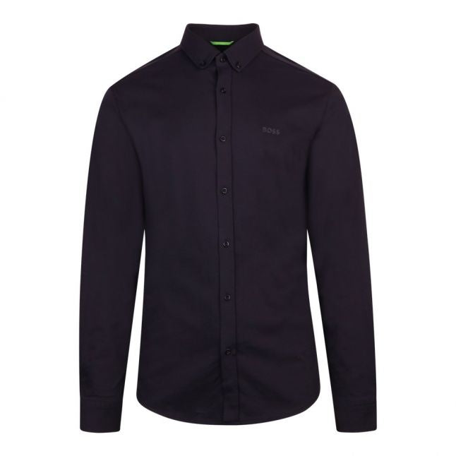 Mens Dark Blue Biado R L/s Shirt