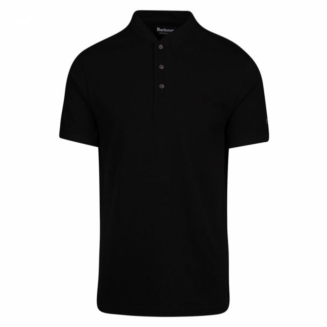 Mens Black Driver S/s Polo Shirt