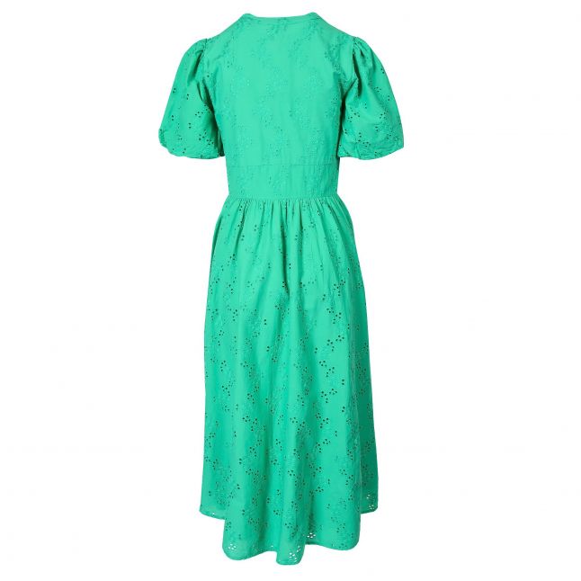 Womens	Green Broderie Starlight Midaxi Dress