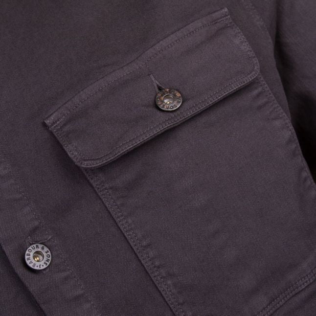 Mens Charcoal Hyatt Overshirt