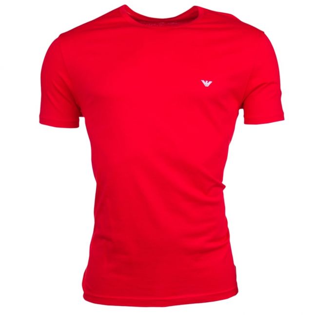 Mens Marine & Red 2 Pack Reg Fit Tee Shirts