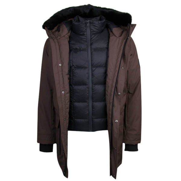 Mens Dark Olive Butte Parka