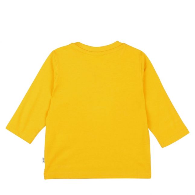 Toddler Yellow Colour Logo L/s T Shirt