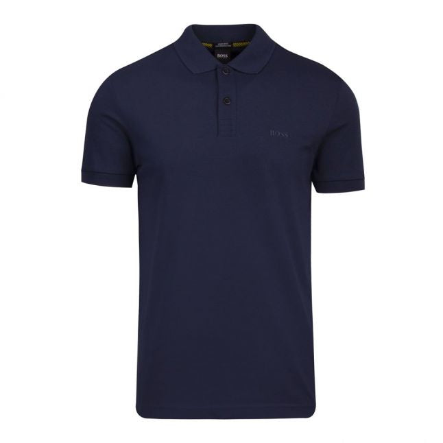 Athleisure Mens Navy Piro S/s Polo Shirt