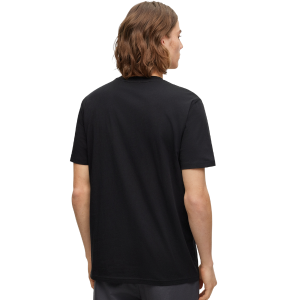 Mens Black TeeBOSSRete S/s T Shirt