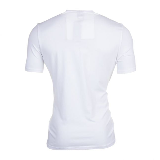 Mens White Logo Lounge S/s Tee Shirt