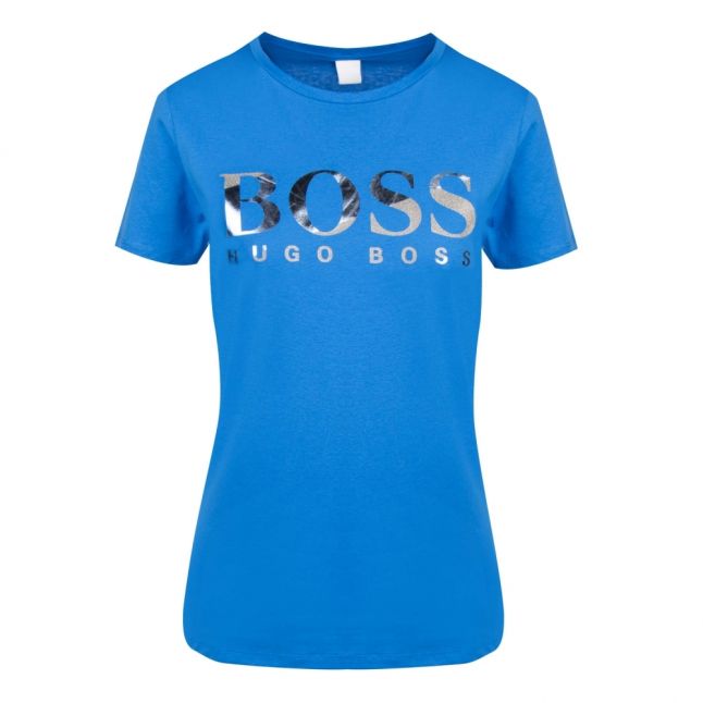 Casual Womens Bright Blue Tecatch S/s T Shirt