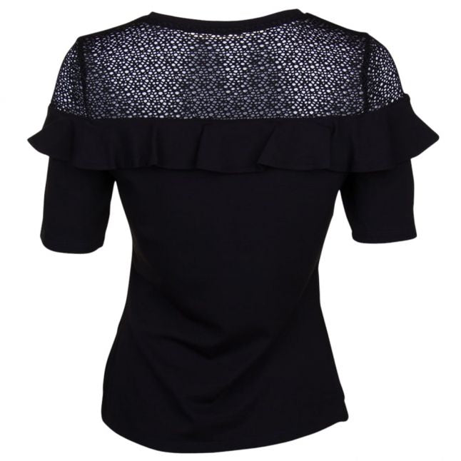 Womens Black Vimiracles 1/2 Sleeve Top