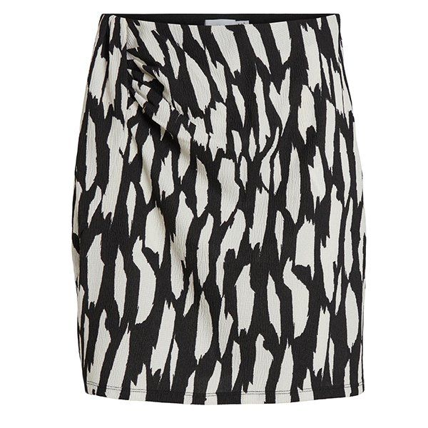 Womens Black Vilaya High Waist Short Skirt