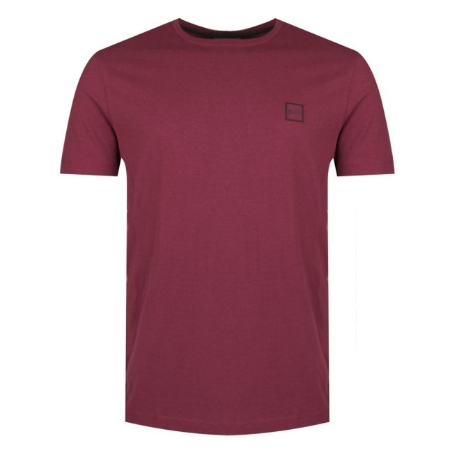 Casual Mens Dark Red Tales S/s T Shirt