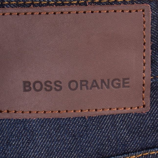 Mens Blue Orange24 Regular Fit Jeans