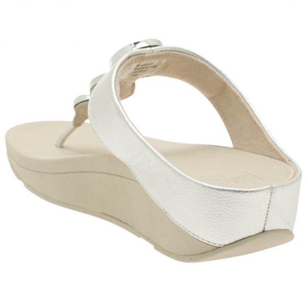 Womens Silver Halo™ Toe Post Sandals