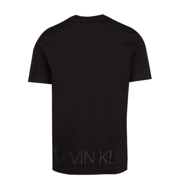 Black Nylon Pocket S/s T Shirt