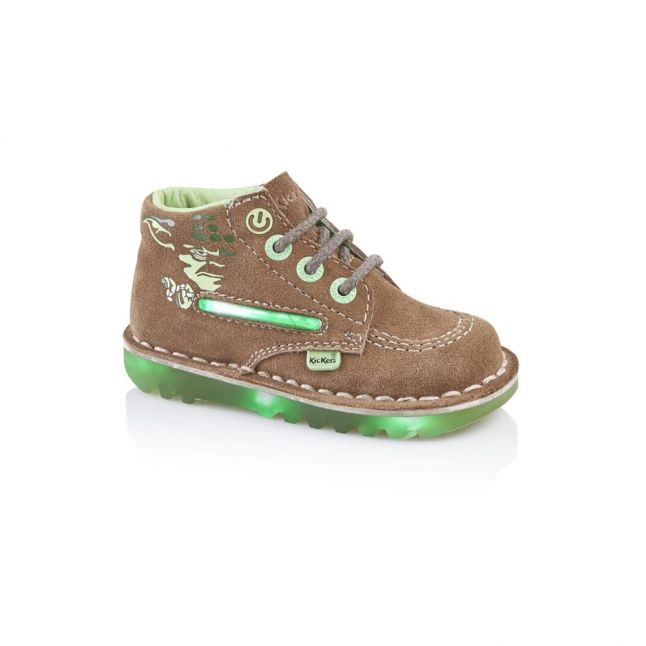 Infant Light Brown Kick Hi Yoda Lightsaber (5-11)