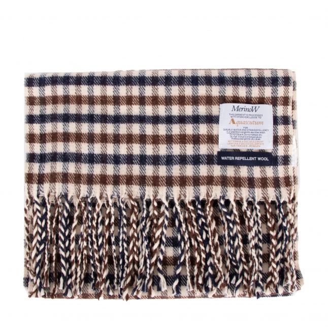 Mens Active Club Check Club Check Scarf