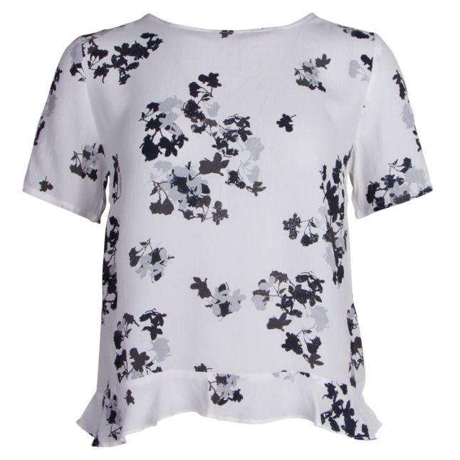 Womens Cloud Dancer Vironja Floral Top