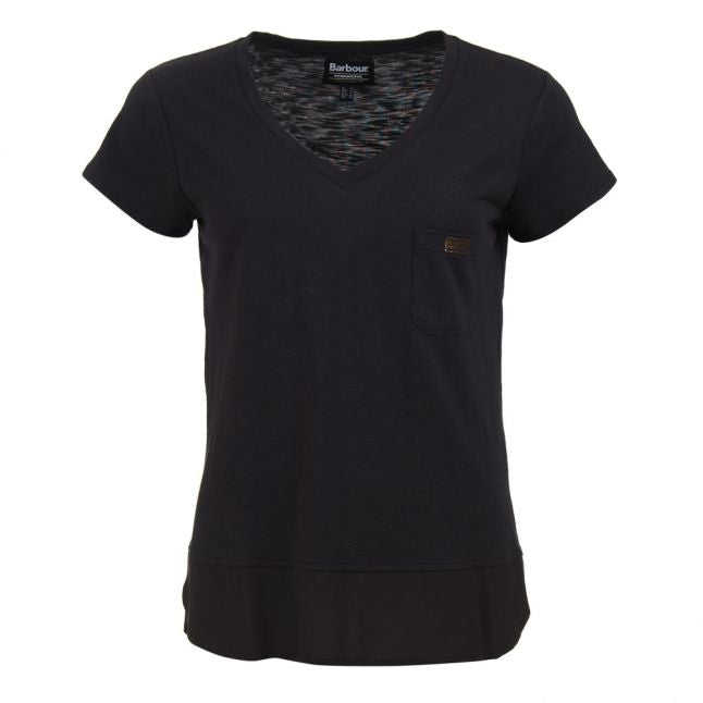 Womens Black Division S/s T Shirt