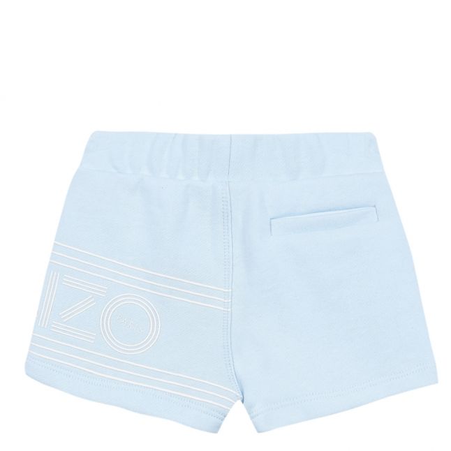 Toddler Light Blue Logo Sweat Shorts