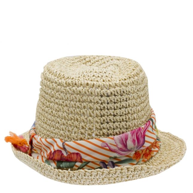 Girls Soft Straw Hat