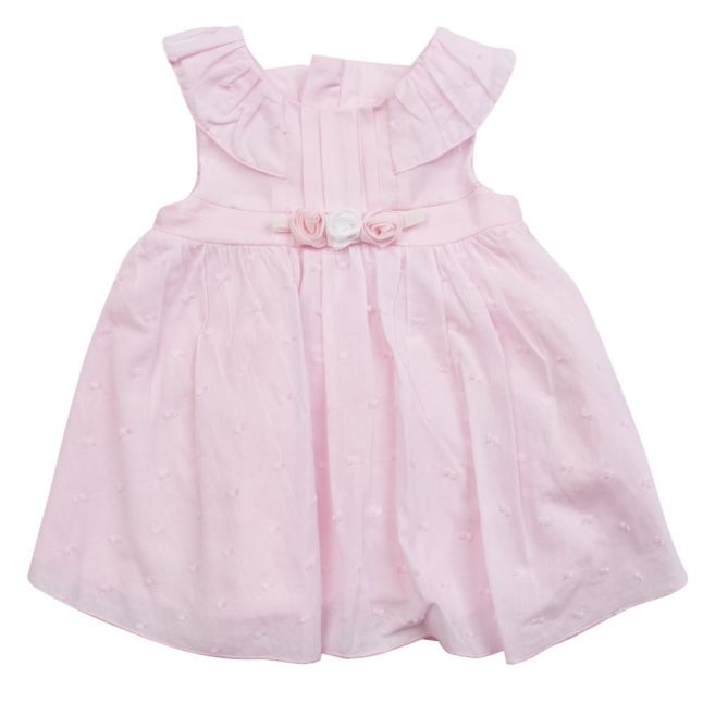 Baby Rose Swiss Dot Rose Dress