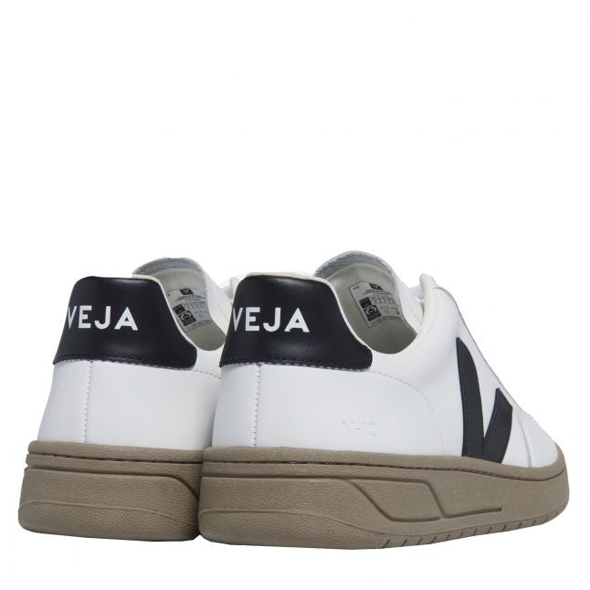 Mens Extra White/Black/Dune V-12 Trainers