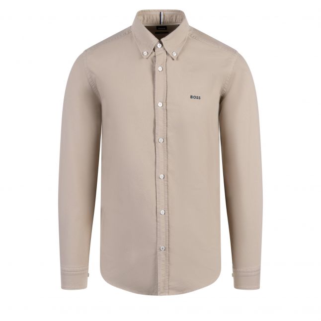 Mens Light Beige H-ROAN-BD-E-C1 L/s Shirt