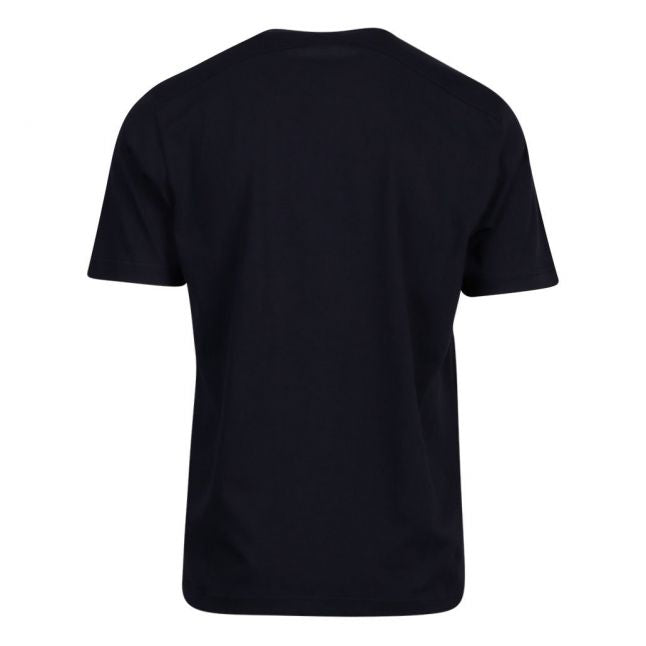 Mens Ink Navy Quilted Pocket S/s T Shirt